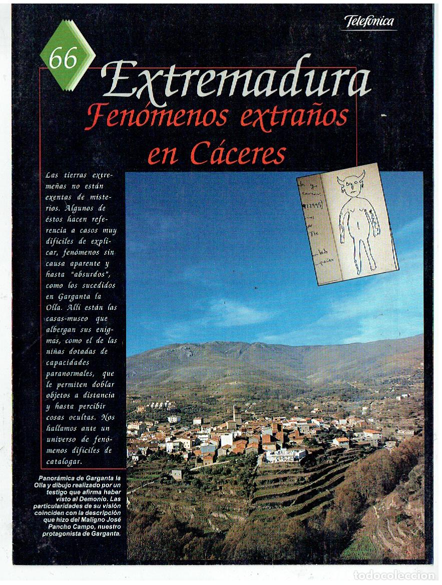 Coleccionismo de Revistas y Peri&oacute;dicos: GU&Iacute;A DE ESPA&Ntilde;A ENCANTADA. FASCICULOS 66 Y 67. EXTREMADURA Y L&Eacute;RIDA. (C/A30)