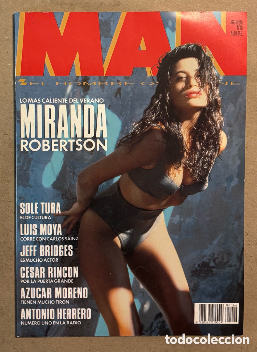 Coleccionismo de Revistas y Peri&oacute;dicos: MAN N&deg; 46 (1991). MIRANDA ROBERTSON, AZ&Uacute;CAR MORENO, MONICA BELLUCCI, ANTONIO HERRERO,&hellip;