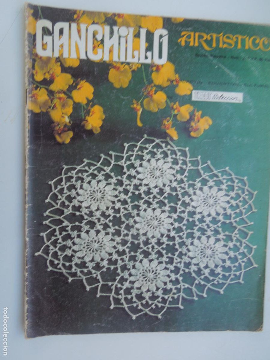 Coleccionismo de Revistas y Peri&oacute;dicos: GANCHILLO ARTISTICO REVISTA BIMESTRAL N&ordm; 13-1977-LES EDITION DE SAXE