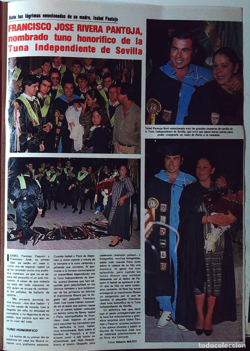 Coleccionismo de Revistas y Peri&oacute;dicos: ISABEL PANTOJA PAQUIRRI CON LA TUNA