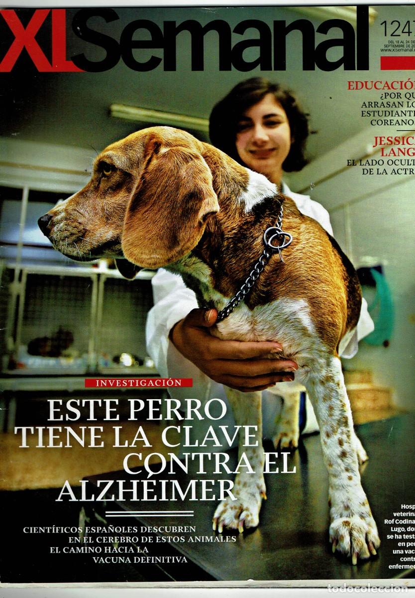 Coleccionismo de revistas y peri&oacute;dicos: Revista XL Semanal / 1247 / Alzheimer / Jessica Lange / Simios / Escuela de actores / C&aacute;rcel Noruega