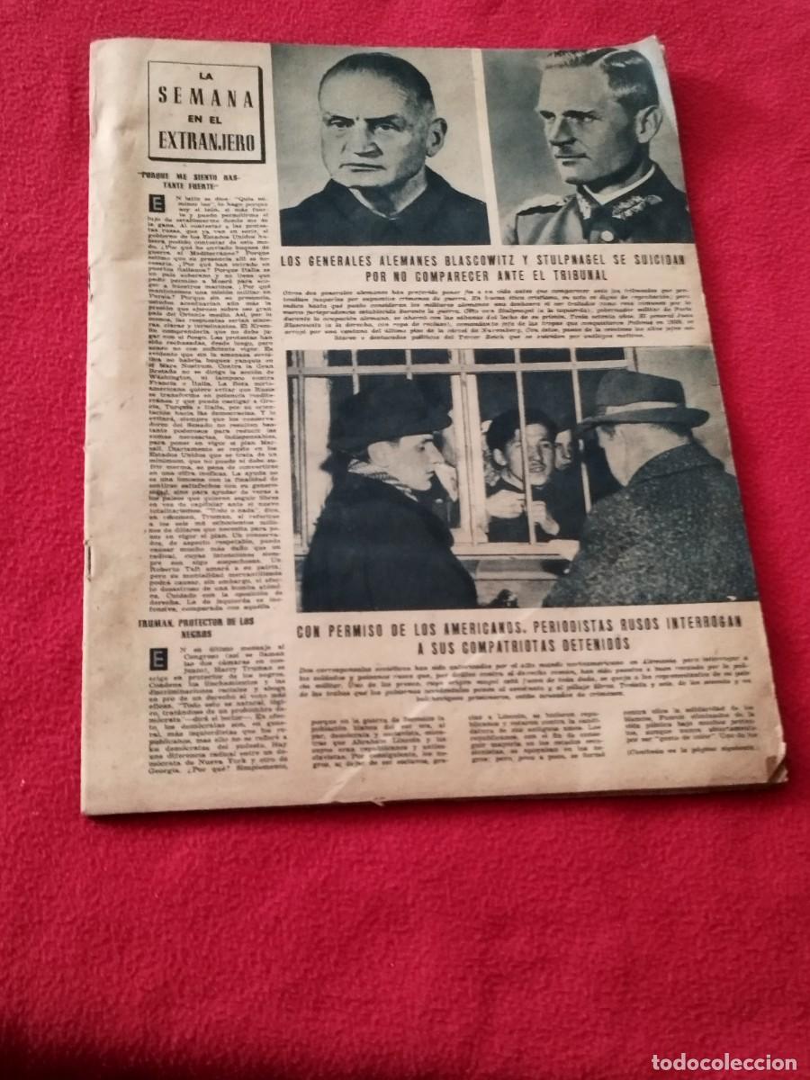 Coleccionismo de Revistas y Peri&oacute;dicos: Antigua revista semana del extranjero. Sin portada a identificar.