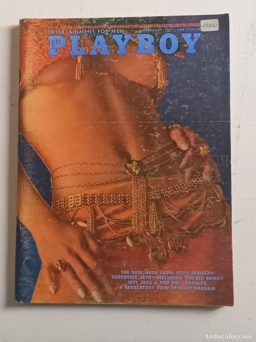 Collectionnisme de Revues et Journaux: PLAYBOY FEBRUARY 1971 VINTAGE RARE