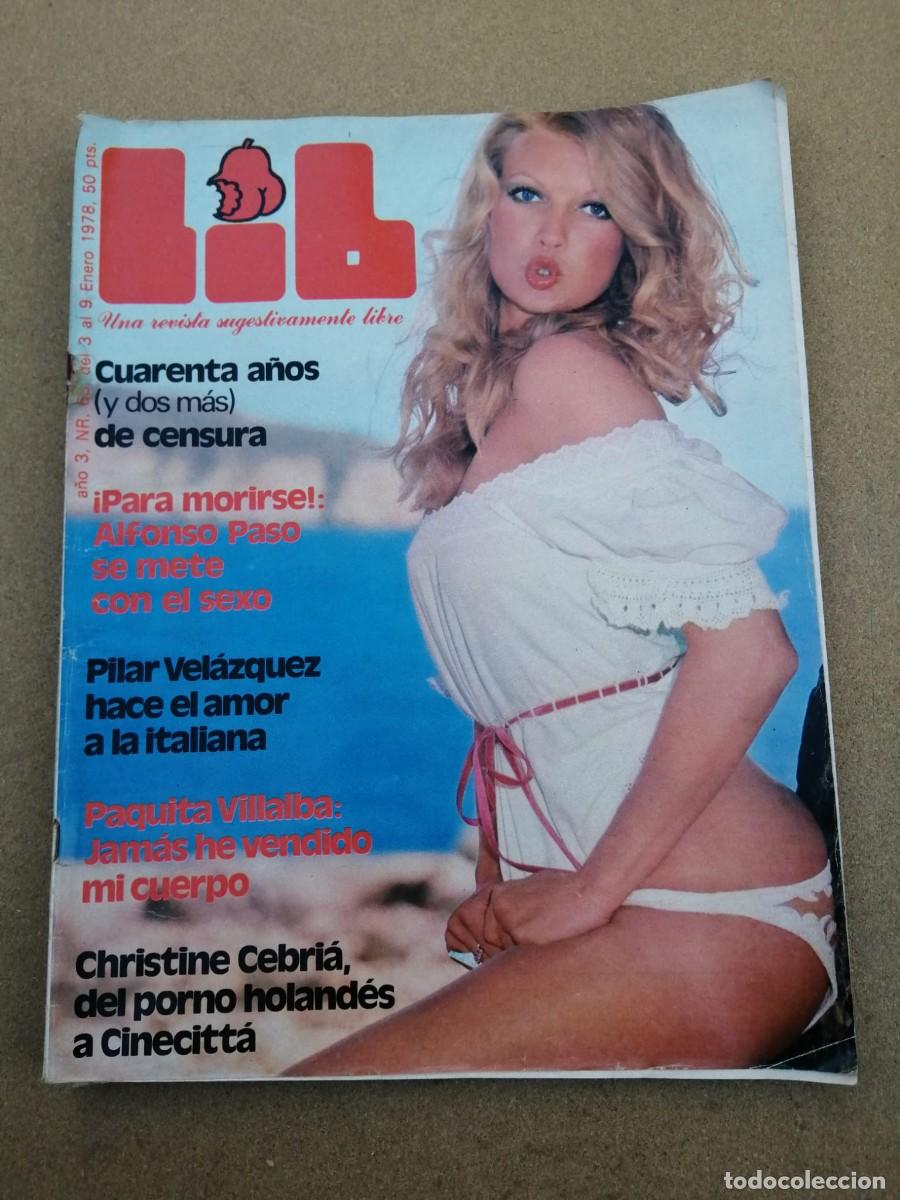 Coleccionismo de Revistas y Peri&oacute;dicos: REVISTA LIB (NUMERO 65) CUARENTA A&Ntilde;OS DE CENSURA - PILAR VELAZQUEZ - ...