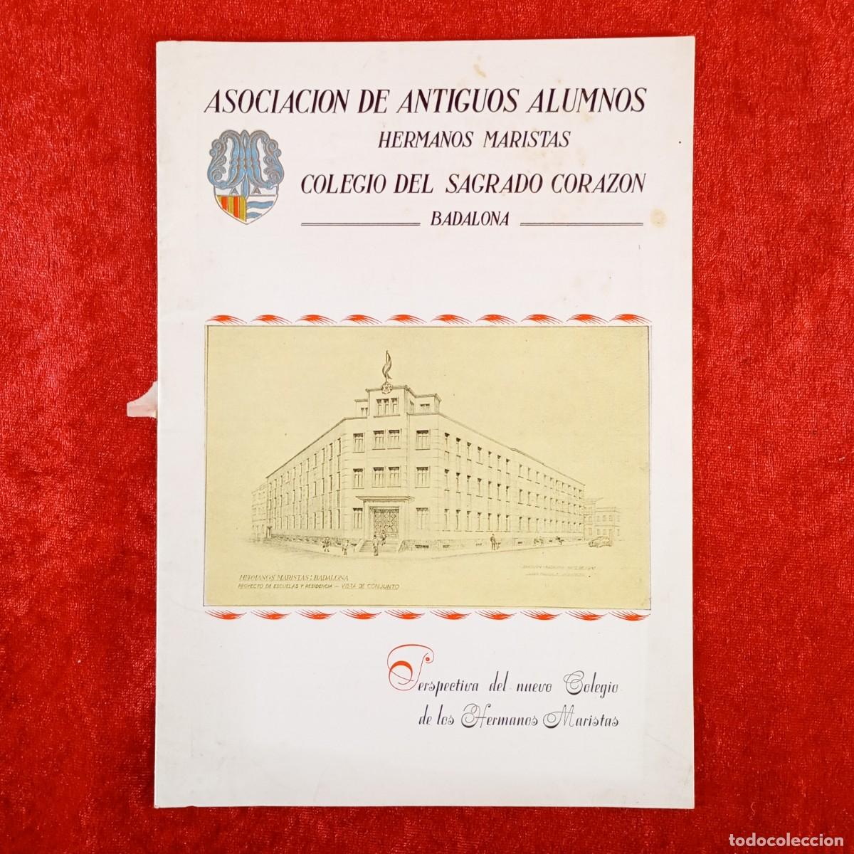 Coleccionismo de Revistas y Peri&oacute;dicos: ASOCIACION DE ANTIGUOS ALUMNOS HERMANOS MARISTAS COLEGIO DEL SAGRADO CORAZON - N&ordm; 21 - 1955 / 3773