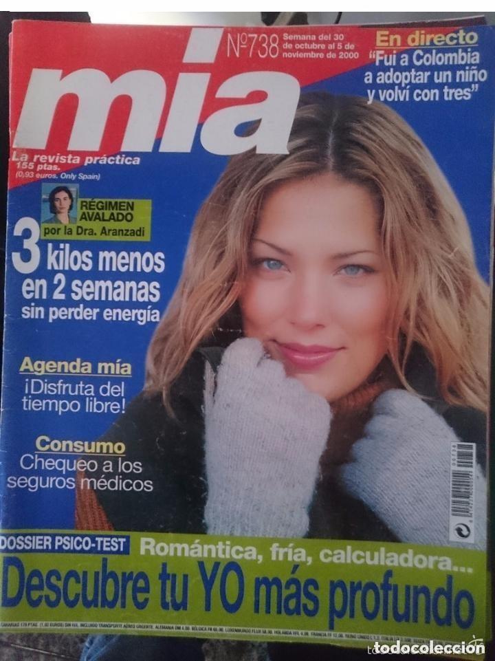 Collection Magazines and Newspapers: MIA N 738 DEL 30 OCTUBRE AL 5 NOVIEMBRE 2000 -CON PUBLICIDAD DE LA EPOCA-NOTICIAS-ETC