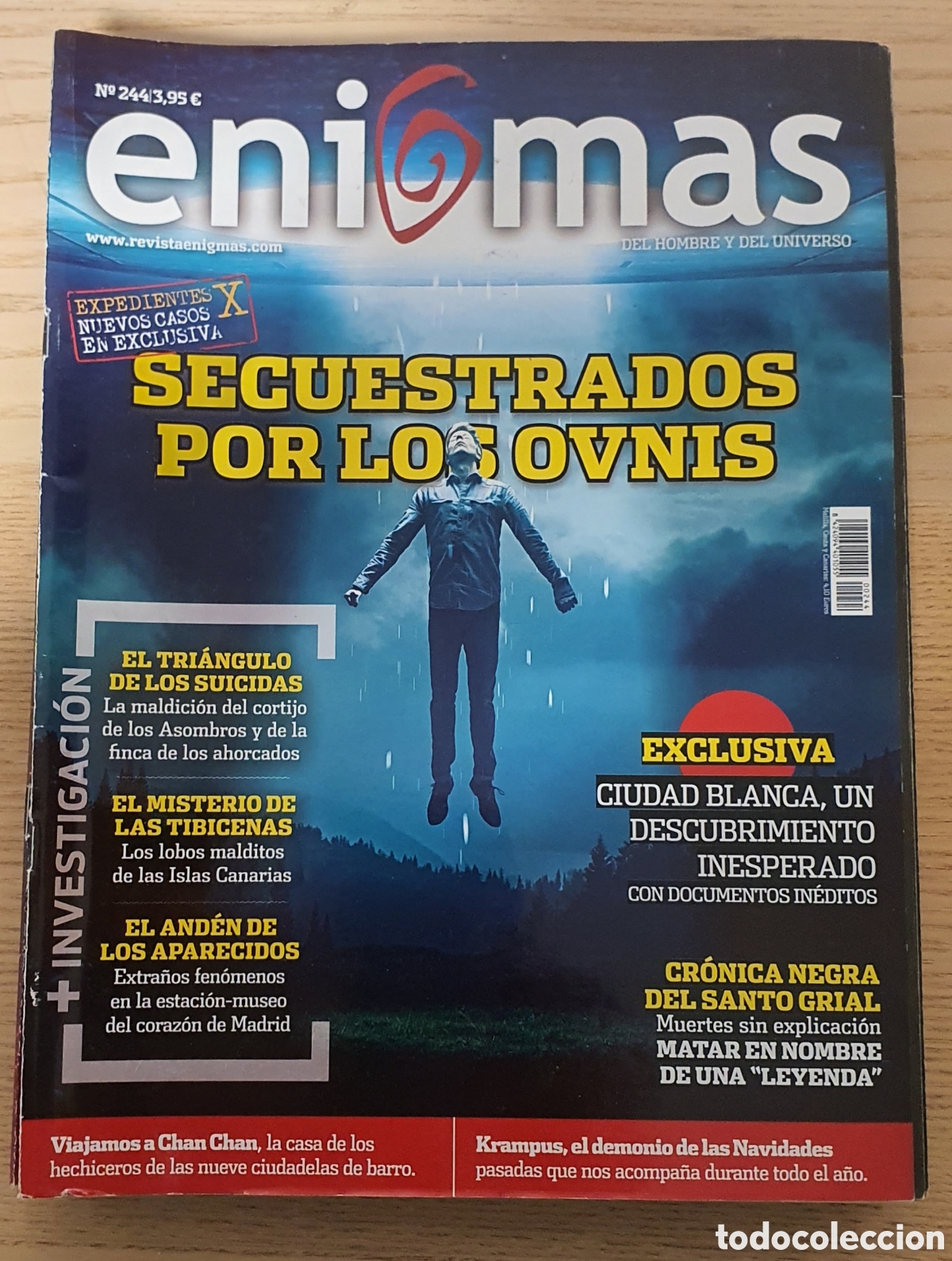 Coleccionismo de Revistas y Peri&oacute;dicos: Revista Enigmas n&uacute;mero 244