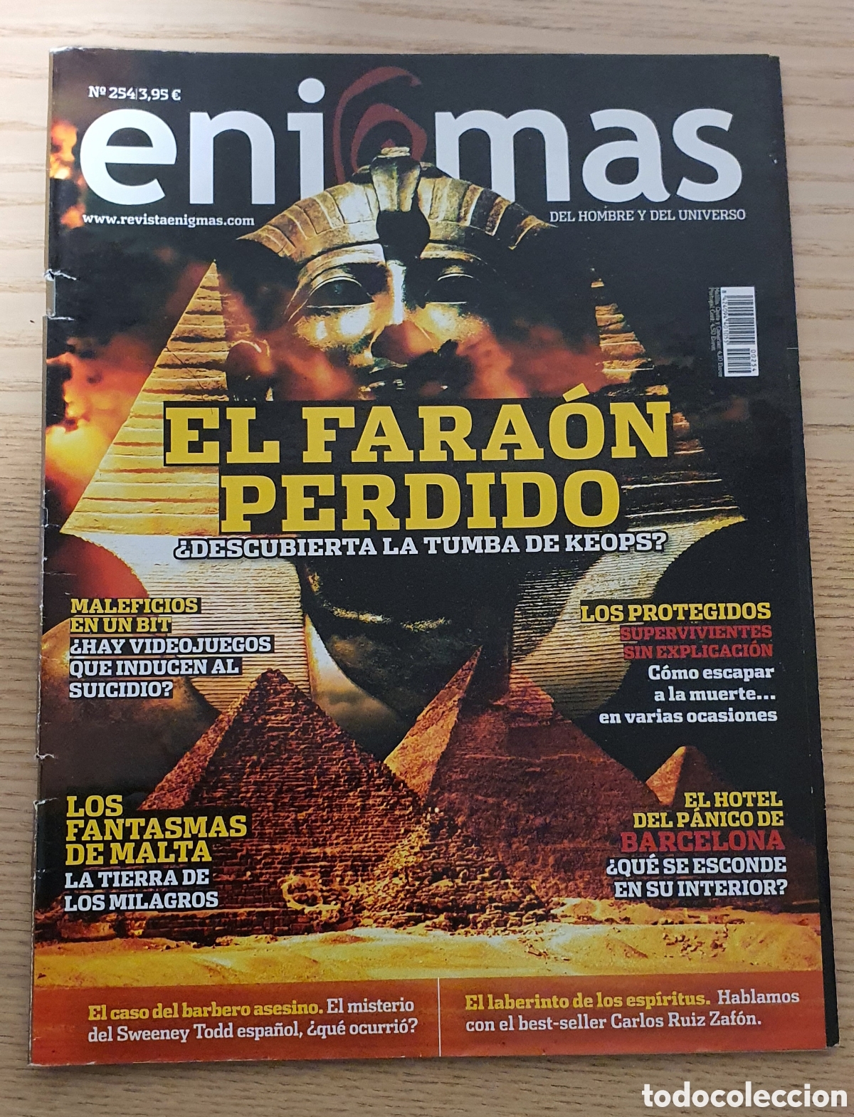 Coleccionismo de Revistas y Peri&oacute;dicos: Revista Enigmas n&uacute;mero 254