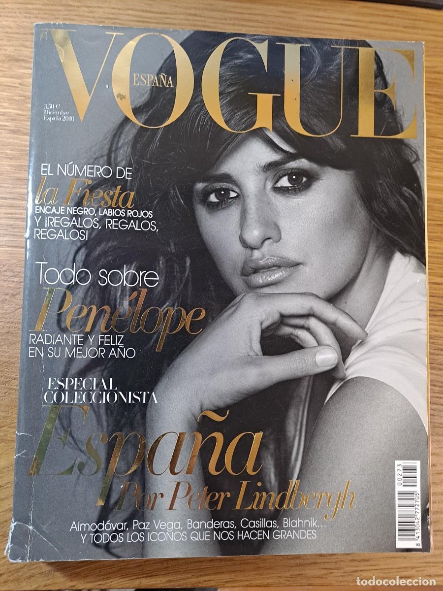 Coleccionismo de Revistas y Peri&oacute;dicos: Revista Vogue Espa&ntilde;a / 2010 / Pen&eacute;lope Cruz / Almod&oacute;var, Paz Vega, Banderas, Casillas, Blahnik