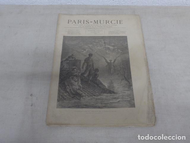 Coleccionismo de Revistas y Peri&oacute;dicos: Antiguo diario frances de 1879 Paris Murcie, de las inundaciones de Murcia, original