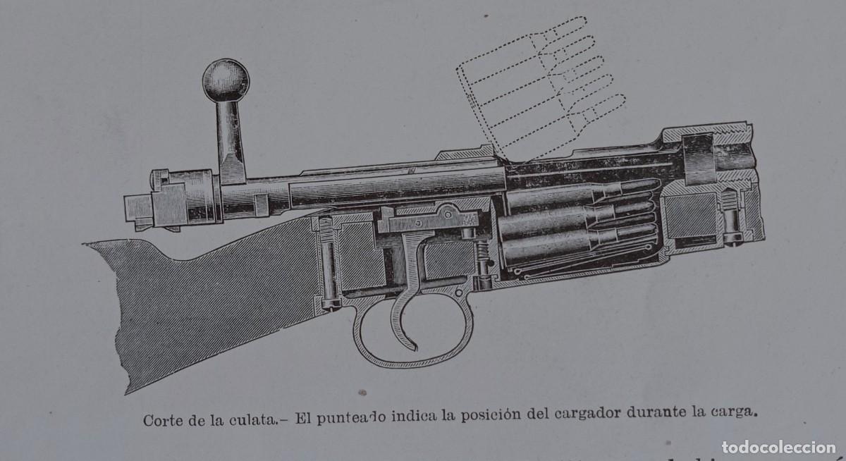 Collezionismo di Riviste e Giornali: ALEMANIA - NUEVO FUSIL EJ&Eacute;RCITO - UNA HOJA PUBLICACION 1900