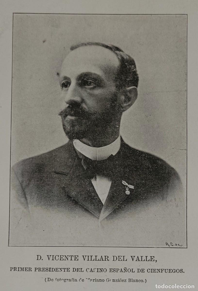 Coleccionismo de Revistas y Peri&oacute;dicos: CUBA - CASINO ESPA&Ntilde;OL DE CIENFUEGOS - TRES HOJAS PUBLICACI&Oacute;N 1900