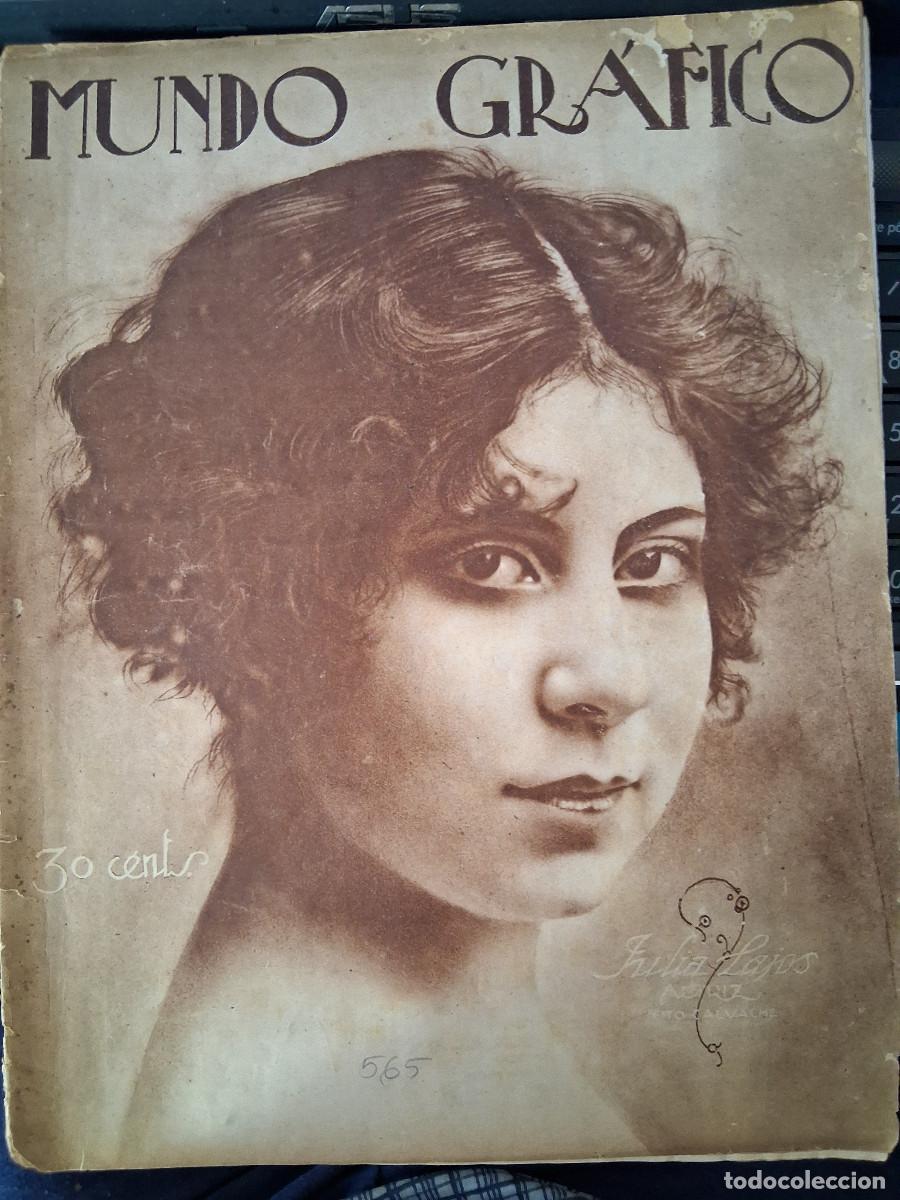 Coleccionismo de Revistas y Peri&oacute;dicos: MUNDO GR&Aacute;FICO n&ordm;565 30 de agosto de 1922 &ldquo;La carrera en cuesta de Matar&oacute;&rdquo;,