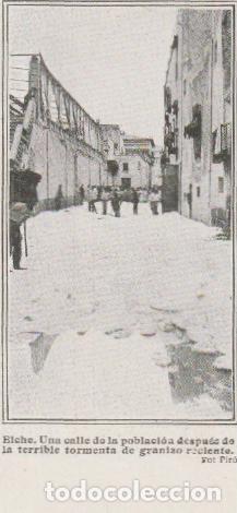 Collection Magazines and Newspapers: * ELCHE * Tormenta de granizo -1910