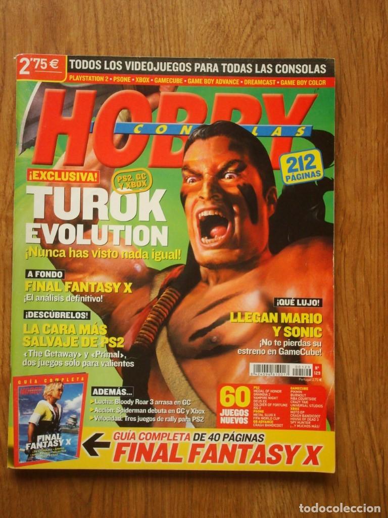 Coleccionismo de Revistas y Peri&oacute;dicos: Hobby Consolas n&ordm; 129 (Revista Hobbyconsolas)