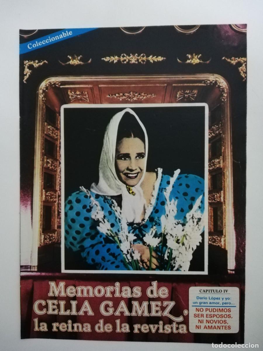 Coleccionismo de revistas y peri&oacute;dicos: MEMORIAS DE CELIA GAMEZ - COLECCIONABLE DE REVISTA SEMANA - CAPITULO 4 - DARIO LOPEZ Y YO