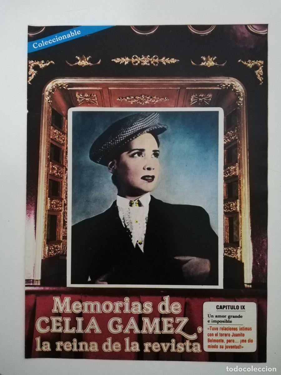 Coleccionismo de revistas y peri&oacute;dicos: MEMORIAS DE CELIA GAMEZ - COLECCIONABLE DE REVISTA SEMANA - CAPITULO 9 - UN AMOR GRANDE E IMPOSIBLE