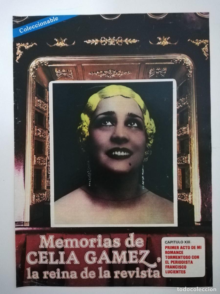 Coleccionismo de revistas y peri&oacute;dicos: MEMORIAS DE CELIA GAMEZ - COLECCIONABLE DE REVISTA SEMANA - CAPITULO 13 - PRIMER ACTO DE MI ROMANCE