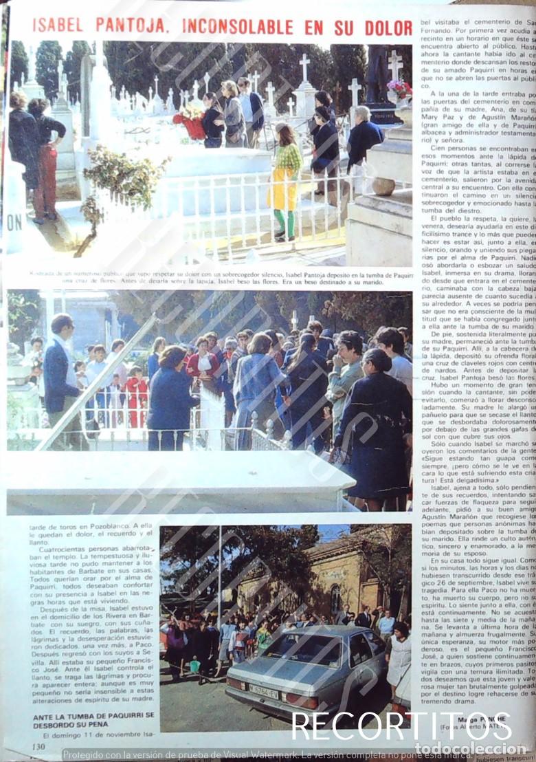 Coleccionismo de Revistas y Peri&oacute;dicos: ISABEL PANTOJA AGUSTIN SILVIA