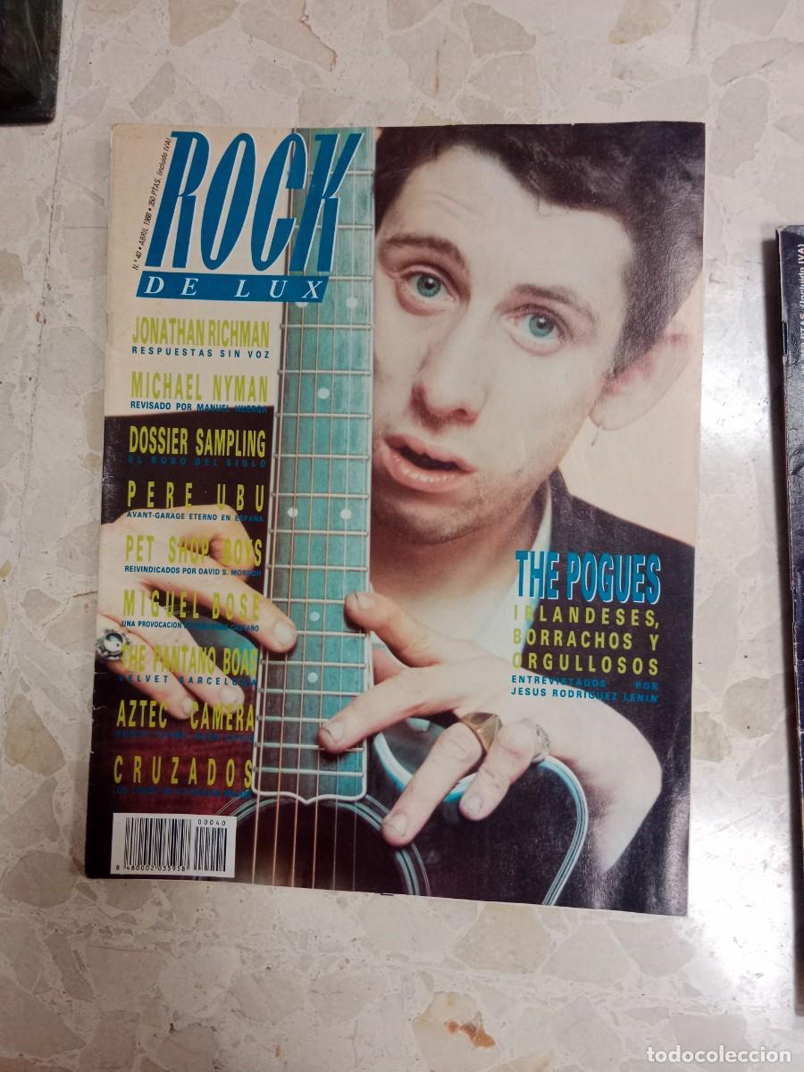 Coleccionismo de Revistas y Peri&oacute;dicos: RETRO VINTAGE - REVISTA OCHENTERA RDL ROCK DE LUX - 40 - THE POGUES