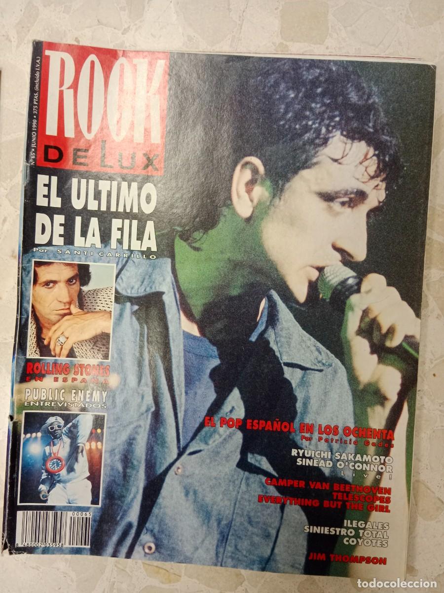 Coleccionismo de Revistas y Peri&oacute;dicos: RETRO VINTAGE - REVISTA OCHENTERA RDL ROCK DE LUX - 65 - EL ULTIMO DE LA FILA