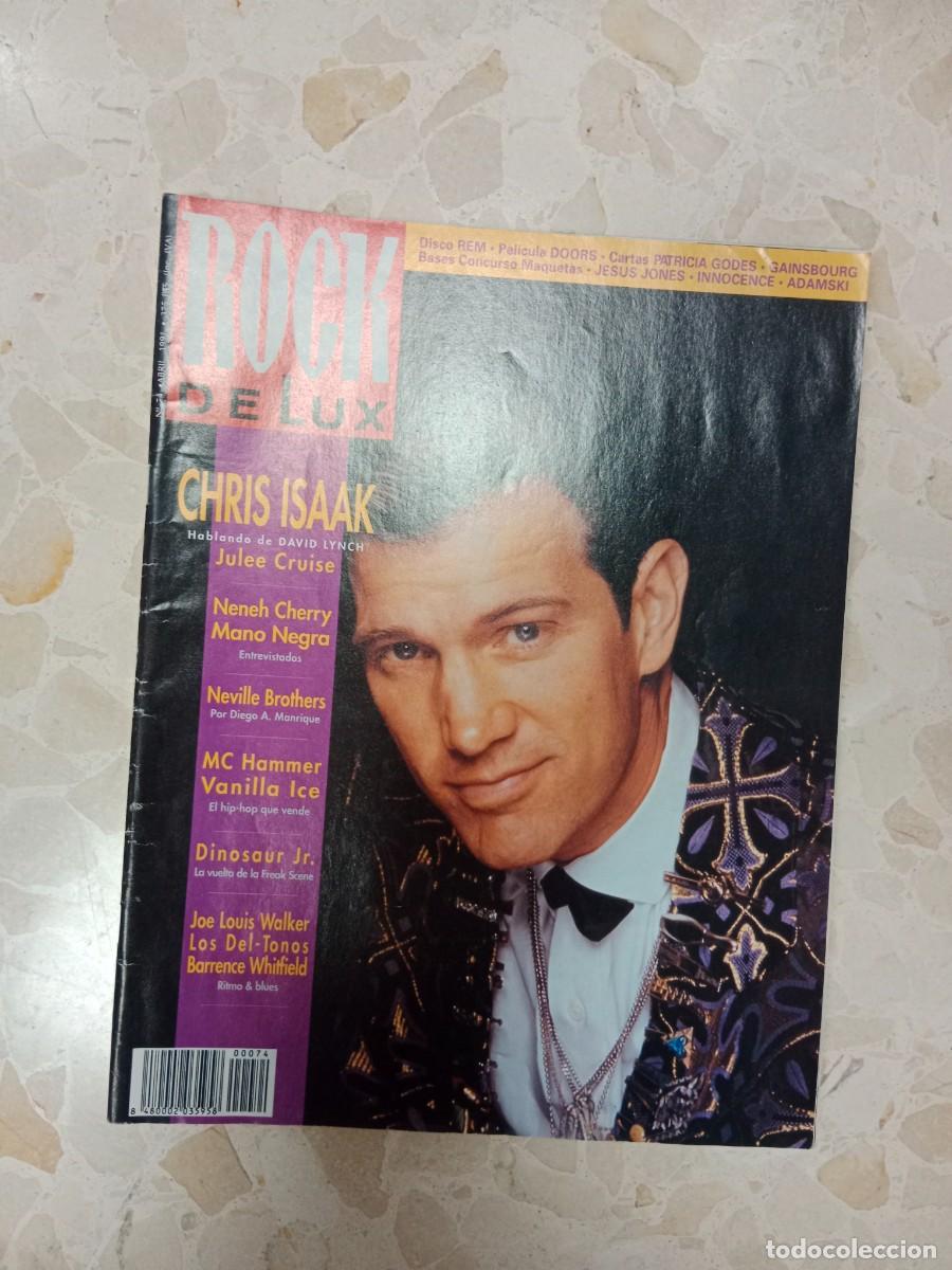 Coleccionismo de Revistas y Peri&oacute;dicos: RETRO VINTAGE - REVISTA OCHENTERA RDL ROCK DE LUX - 74 - CHRIS ISAAK