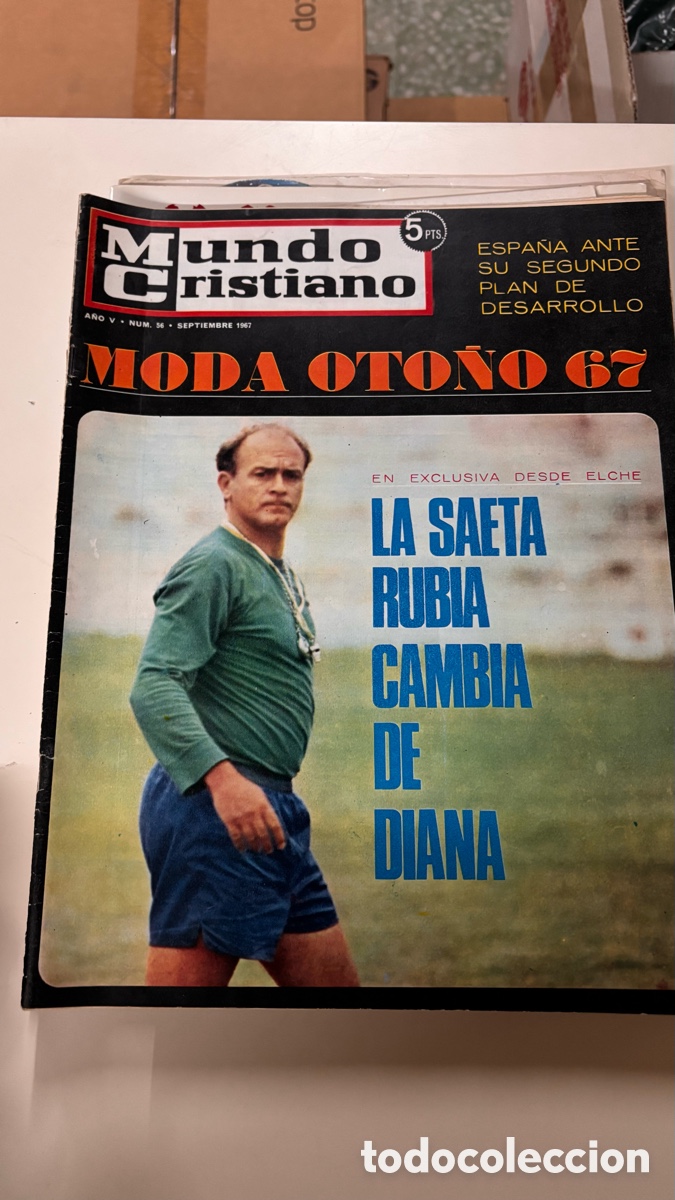 Coleccionismo de Revistas y Peri&oacute;dicos: Revista Mundo Cristiano