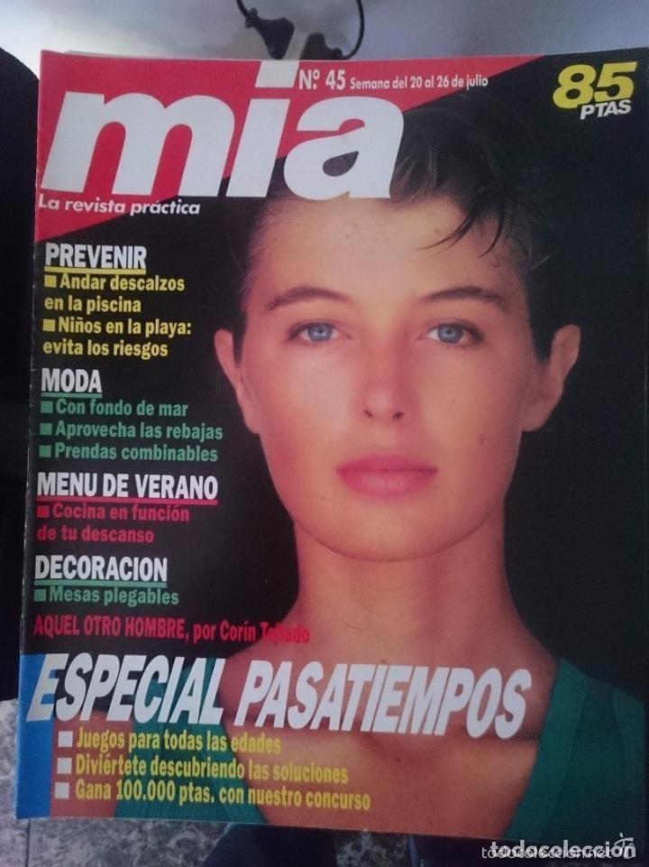 Coleccionismo de Revistas y Peri&oacute;dicos: MIA N 45 DEL 20 AL 26 DE JULIO DE 1987 -CON PUBLICIDAD DE LA EPOCA-NOTICIAS-ETC