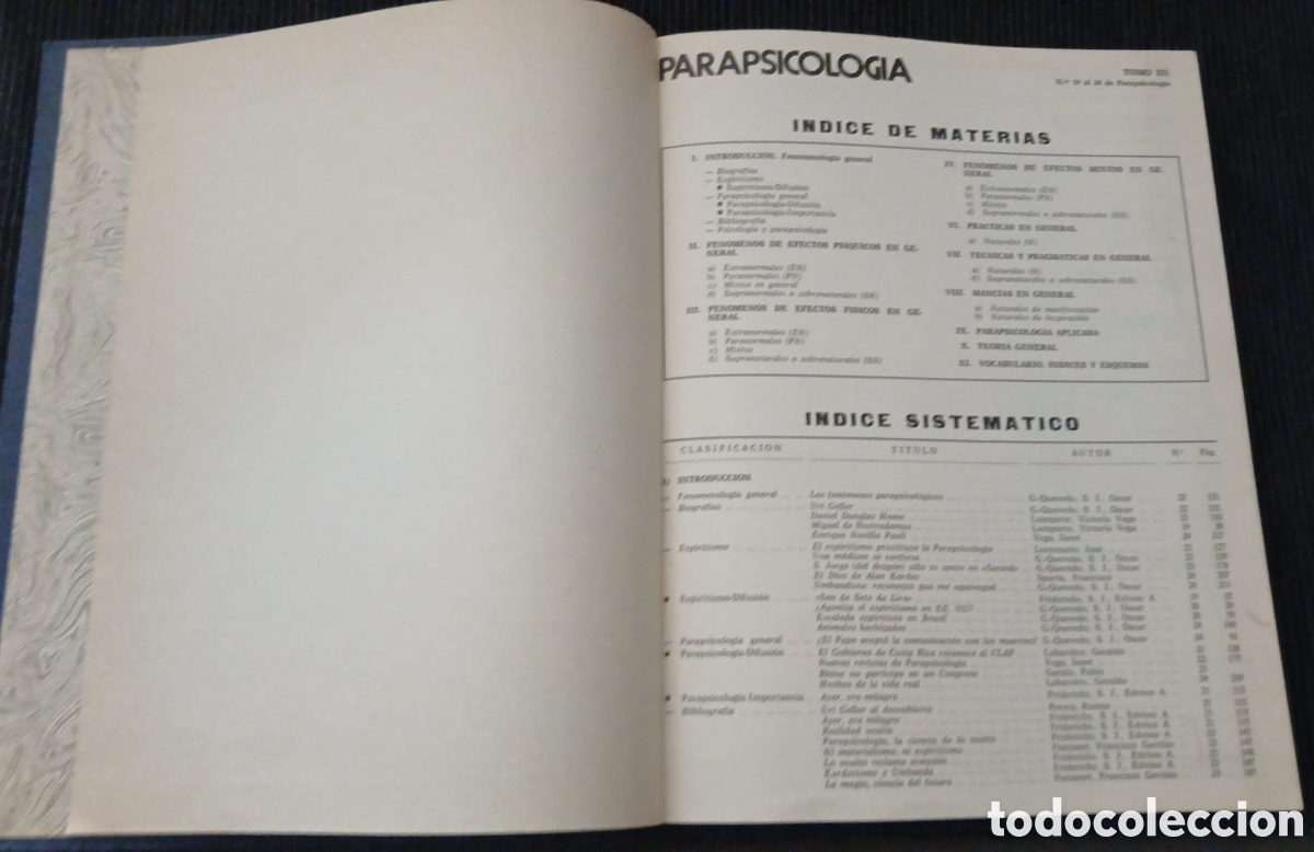 Coleccionismo de Revistas y Peri&oacute;dicos: CONJUNTO REVISTA PARASICOLOGIA (1976)