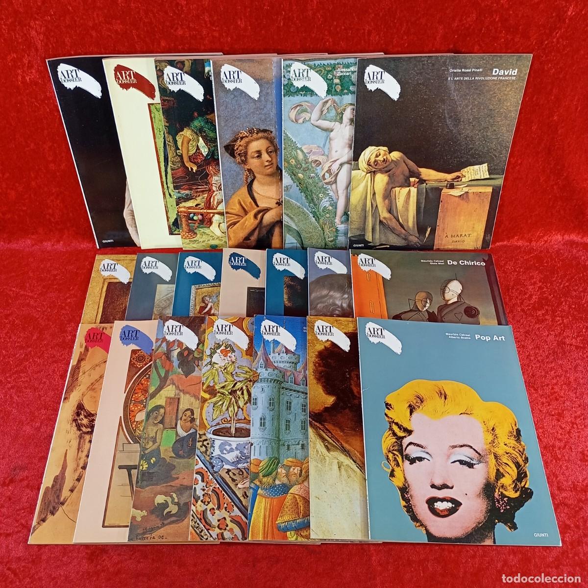 Sammeln von Zeitschriften und Zeitungen: GIUNTI - ART DOSSIER - LOTE 20 REVISTAS DE ARTE - VER N&Uacute;MEROS EN LAS FOTOS / 4092