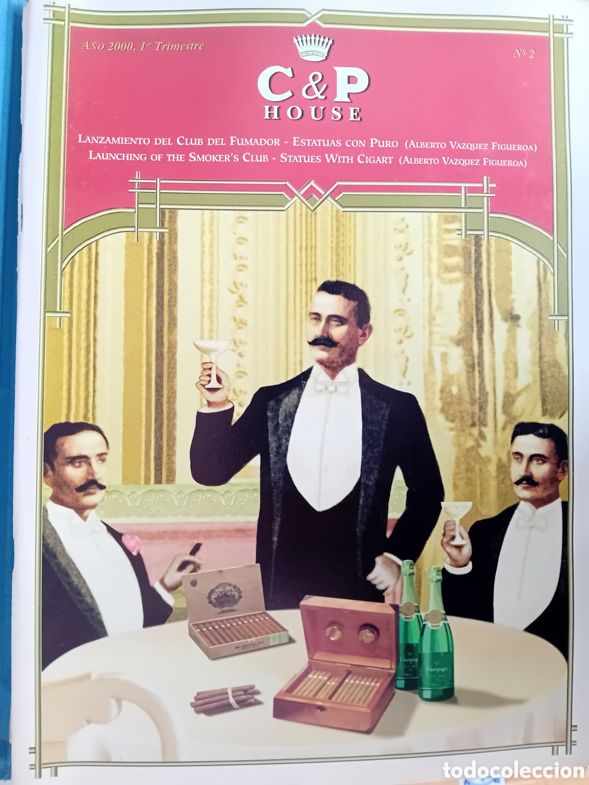 Coleccionismo de Revistas y Peri&oacute;dicos: Revista de puros cigarros C&P