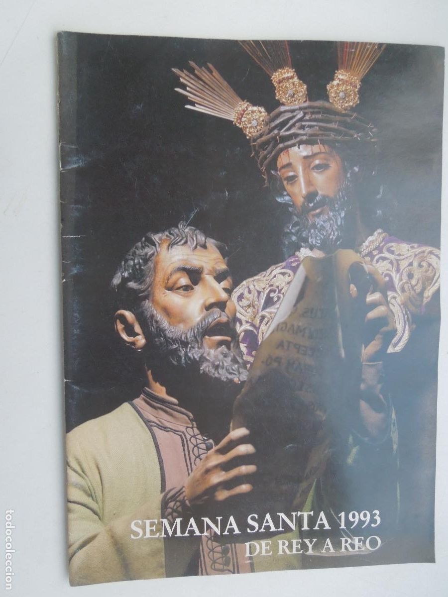 Coleccionismo de Revistas y Peri&oacute;dicos: SEMANA SANTA 1993 DE REY A REO - CAJA SAN FERNANDO