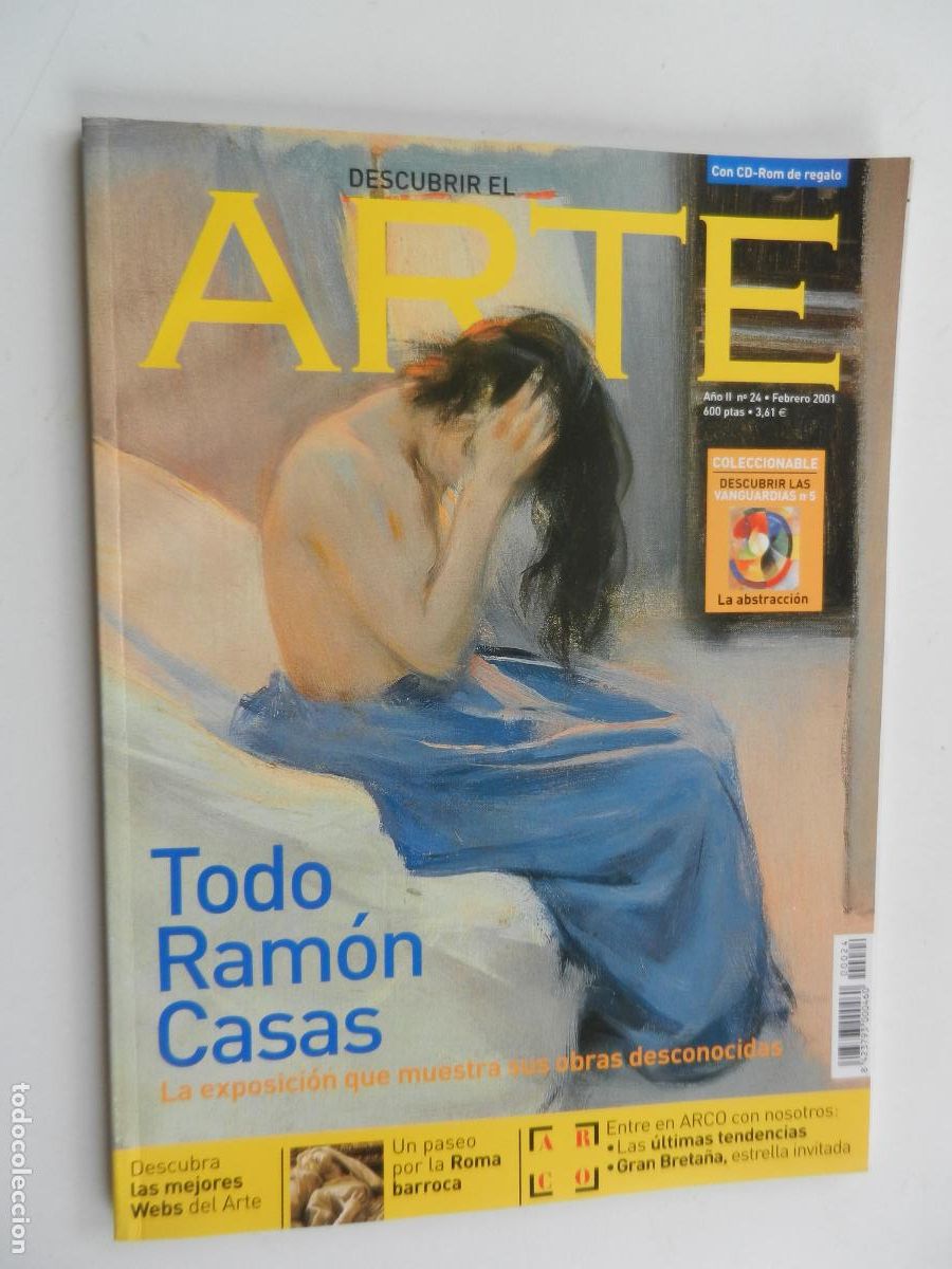 Coleccionismo de Revistas y Peri&oacute;dicos: DESCUBRIR EL ARTE REVISTA N&ordm; 24- 02-2001-TODO RAMON CASAS