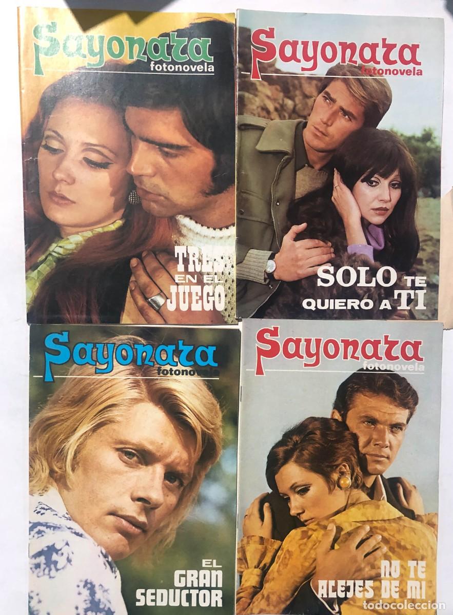 Coleccionismo de Revistas y Peri&oacute;dicos: SAYONARA / 4 EJEMPLARES FOTONOVELAS COMPLETAS / ED. ROLL&Aacute;N A&Ntilde;O 1968