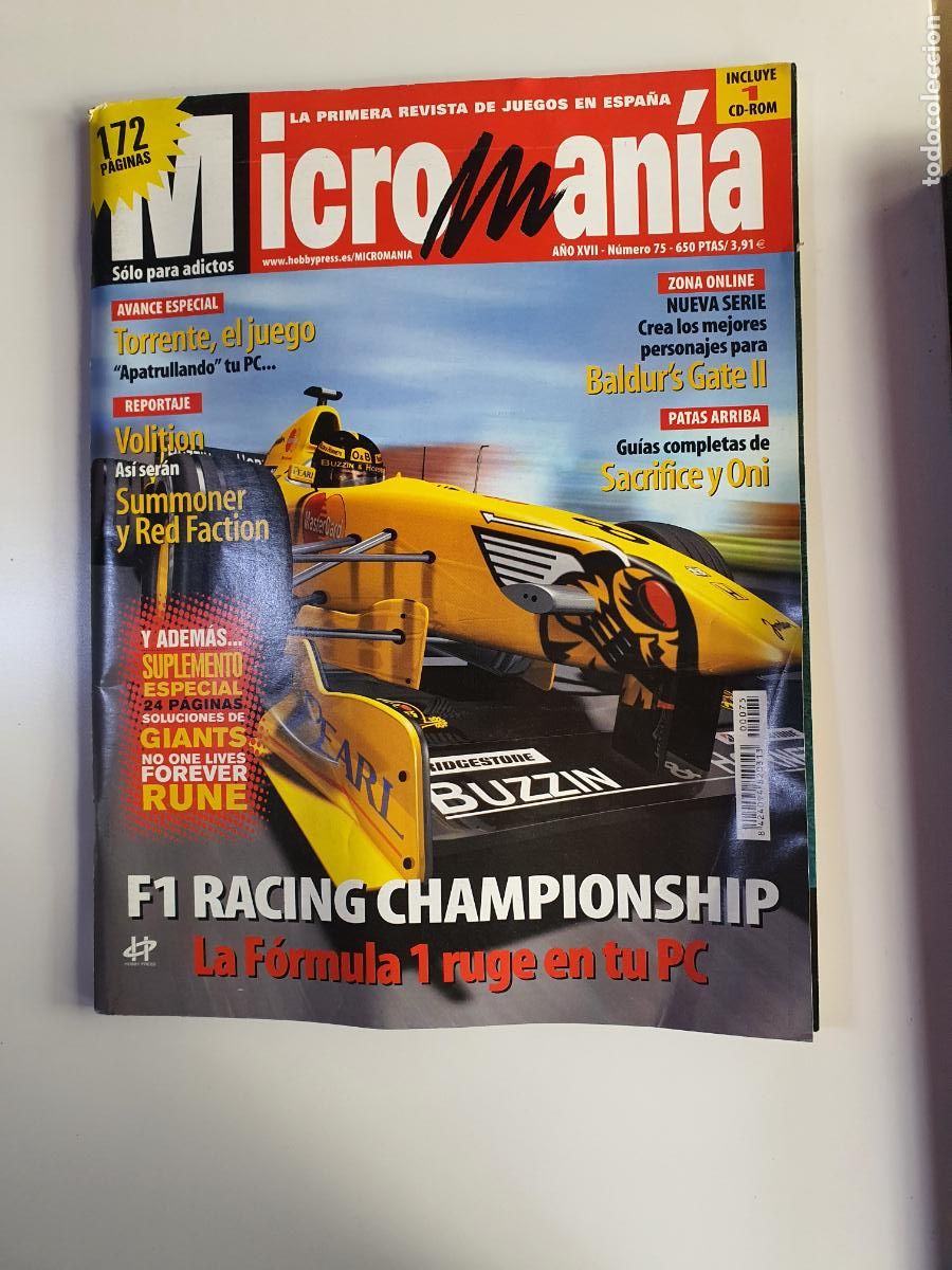 Coleccionismo de Revistas y Peri&oacute;dicos: REVISTA MICROMANIA MICRO MANIA - N&ordm; 75