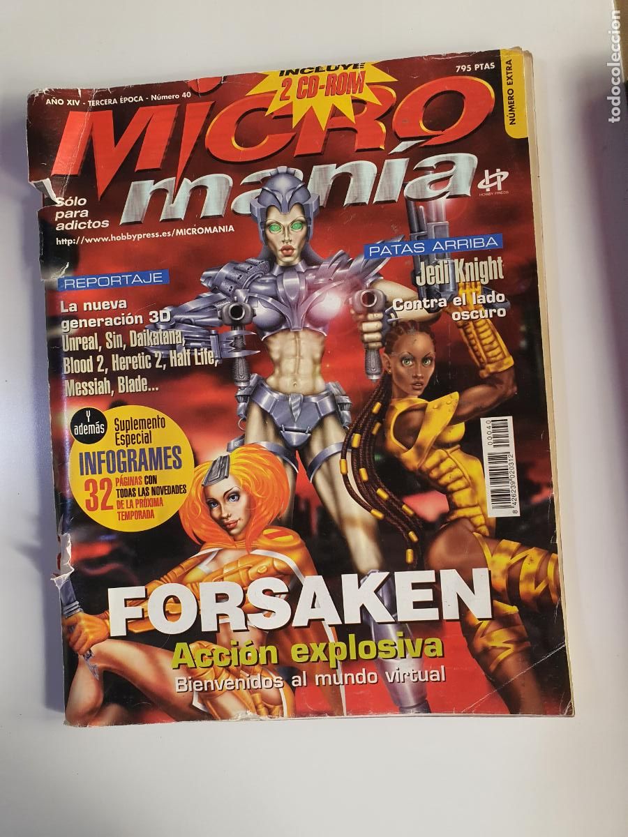 Coleccionismo de Revistas y Peri&oacute;dicos: REVISTA MICROMANIA MICRO MANIA - N&ordm; 40