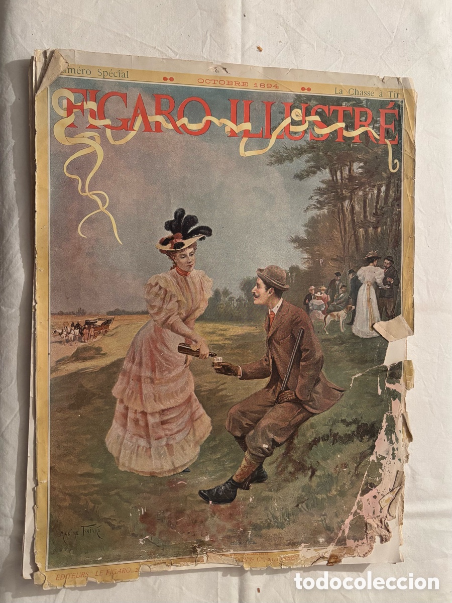 Coleccionismo de revistas y peri&oacute;dicos: F&Iacute;GARO ILLUSTRE&Eacute; octubre 1894