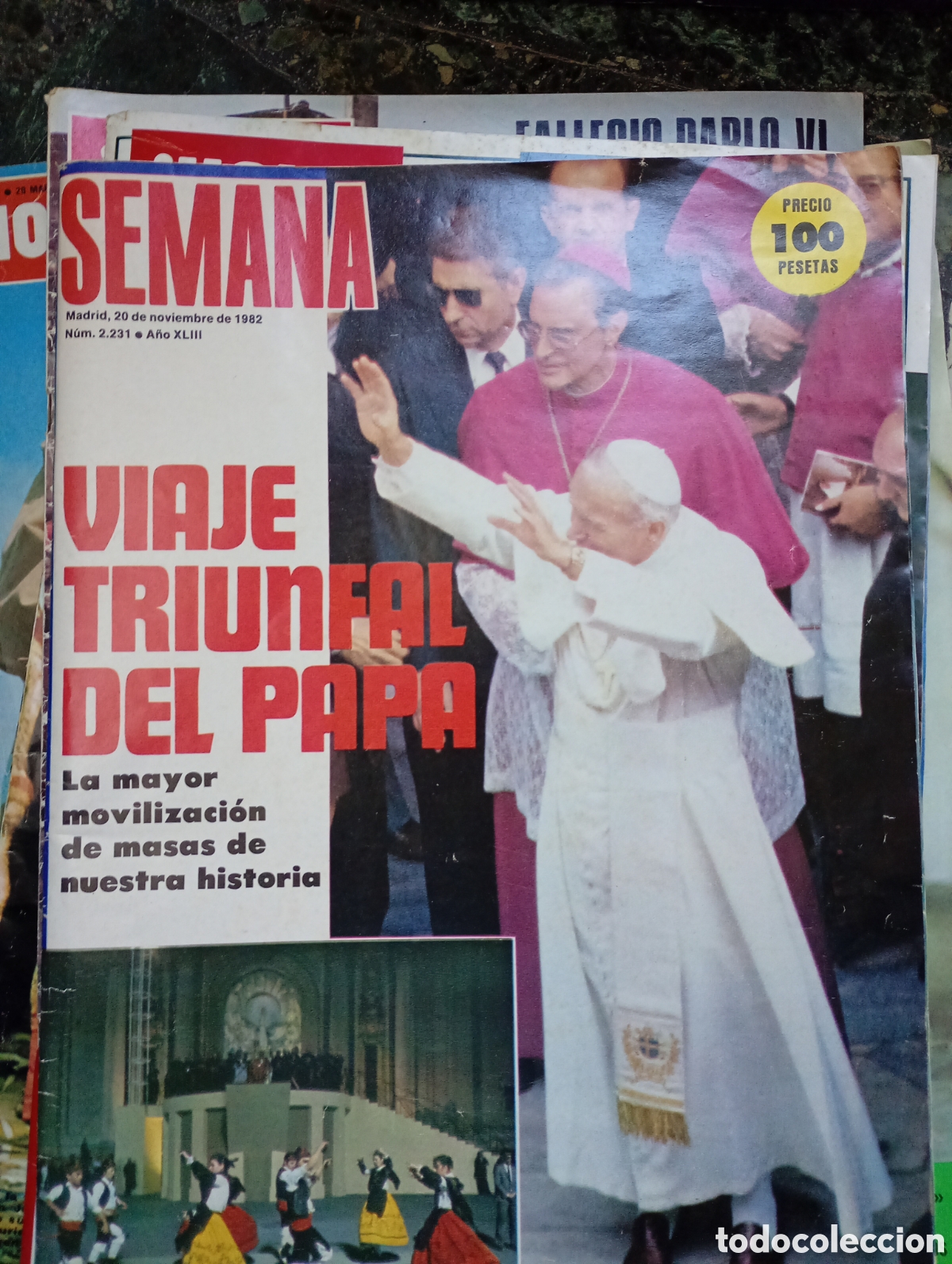 Coleccionismo de Revistas y Peri&oacute;dicos: SEMANA 20 noviembre 1982