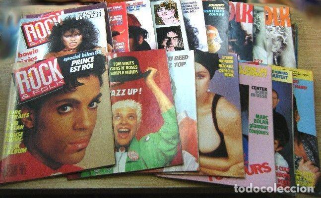 Collection Magazines and Newspapers: REVISTA ROCK & FOLK. ( VARIOS NUMEROS ). (PRECIO UNIDAD). A-MU-750