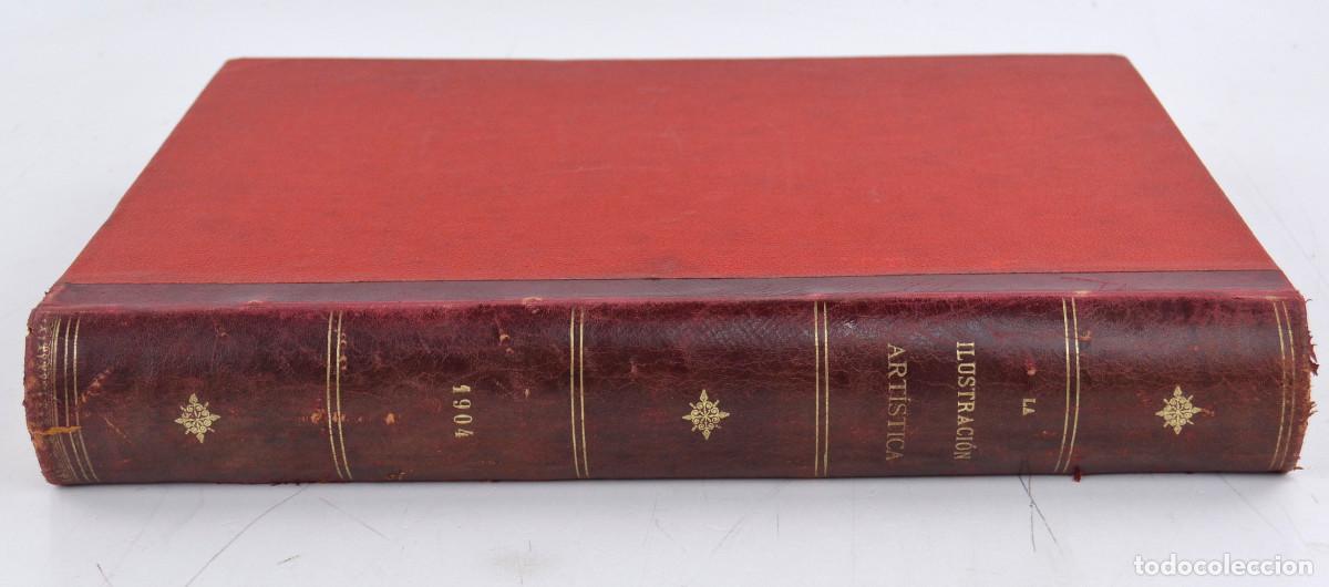 Coleccionismo de Revistas y Peri&oacute;dicos: ILUSTRACI&Oacute;N ART&Iacute;STICA, 1904, TOMO XXIII, A&Ntilde;O COMPLETO.