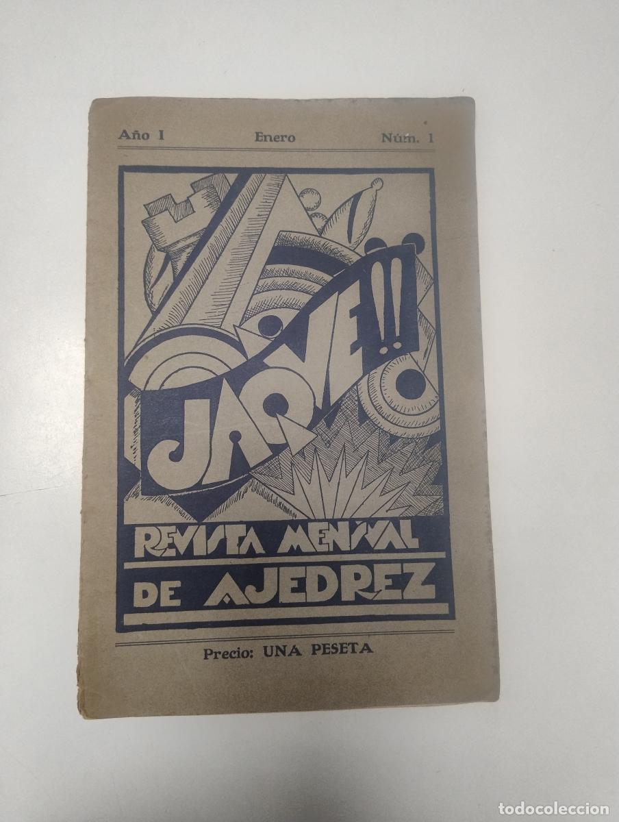 Coleccionismo de Revistas y Peri&oacute;dicos: Revista mensual de ajedrez (n&ordm; 1, 1930) -