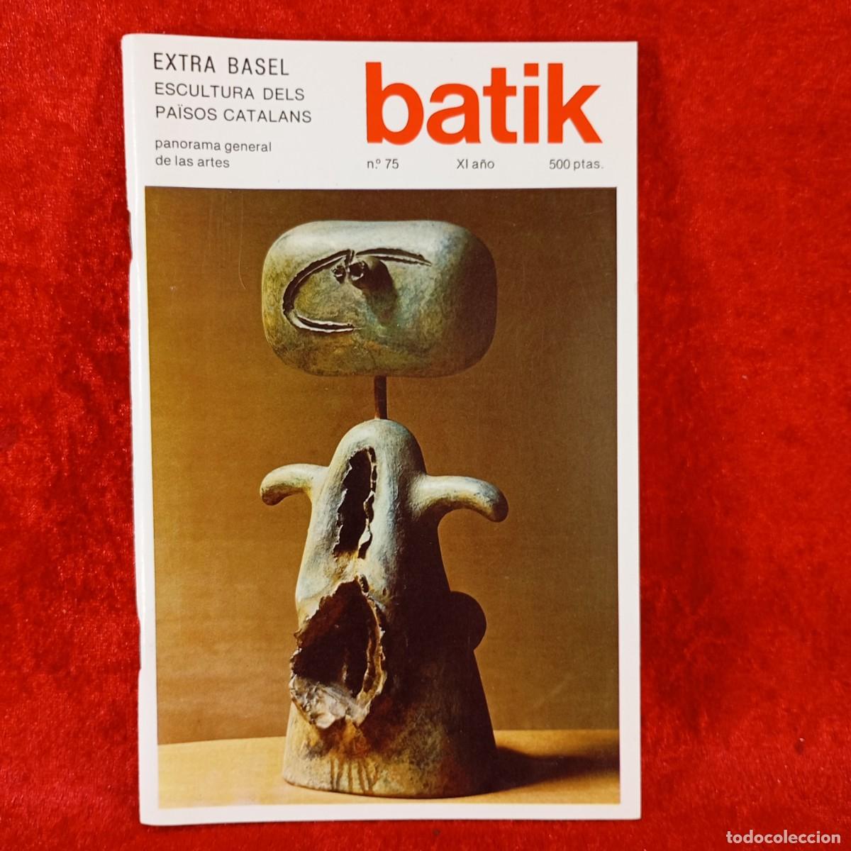 Coleccionismo de Revistas y Peri&oacute;dicos: BATIK - PANORAMA GENERAL DE LAS ARTES - N&ordm; 75, XI A&Ntilde;O - ABRIL-JUNIO 1984 - PORTADA JOAN MIR&Oacute; / 4473