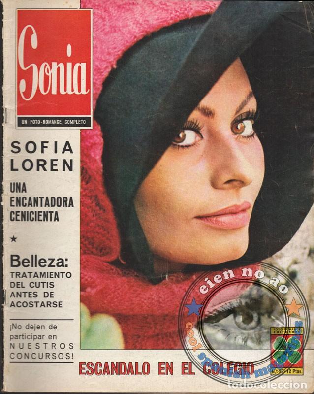 Coleccionismo de Revistas y Peri&oacute;dicos: Fotonovela SONIA # 23 1966 Sofia Sophia LOREN Solvi STUBING