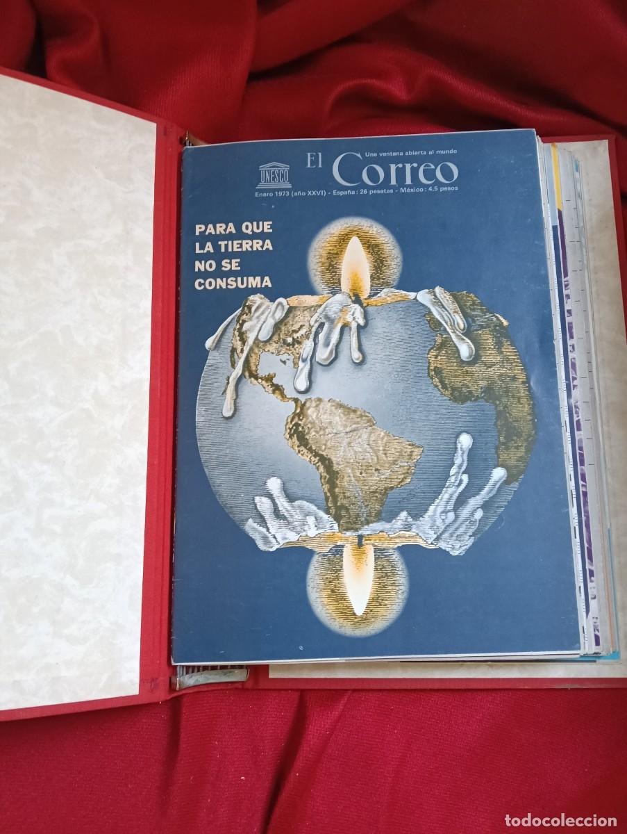 Coleccionismo de Revistas y Peri&oacute;dicos: El correo de la unesco a&ntilde;o completo 1973