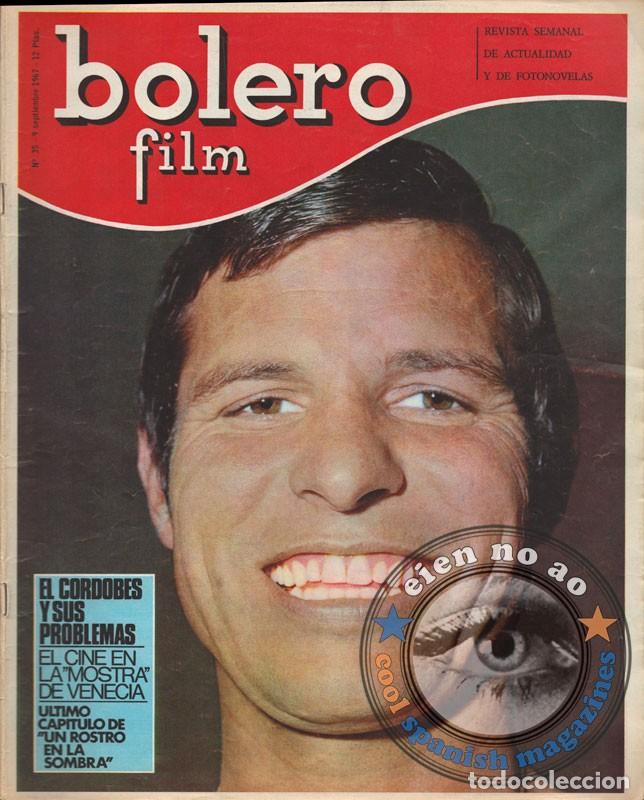 Coleccionismo de Revistas y Peri&oacute;dicos: BOLERO FILM # 1967 ~ EL CORDOBES Sandie SHAW Beatles Melodie JOHNSON Tommy STEELE Ludmilla TCHERINA