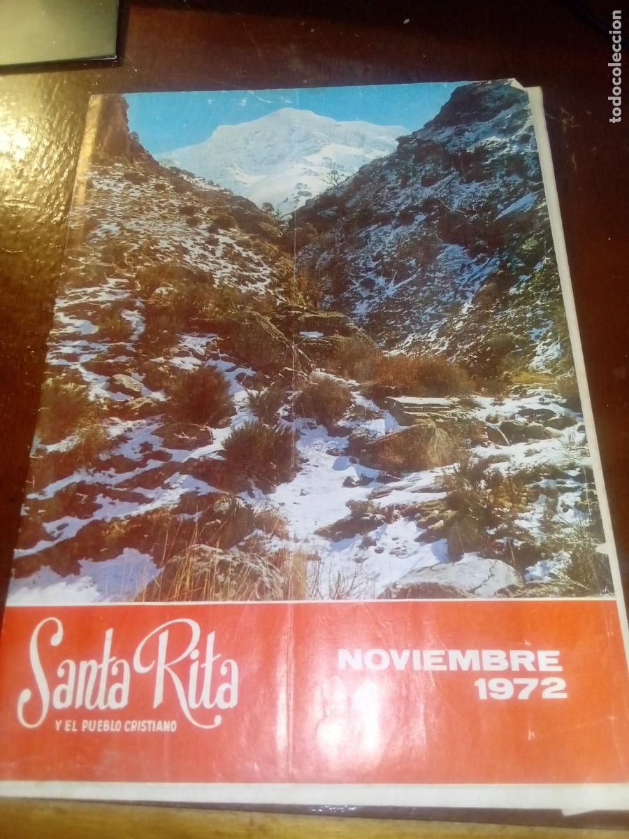 Collection Magazines and Newspapers: SANTA RITA Y EL PUEBLO CRISTIANO-NOVIEMBRE 1972