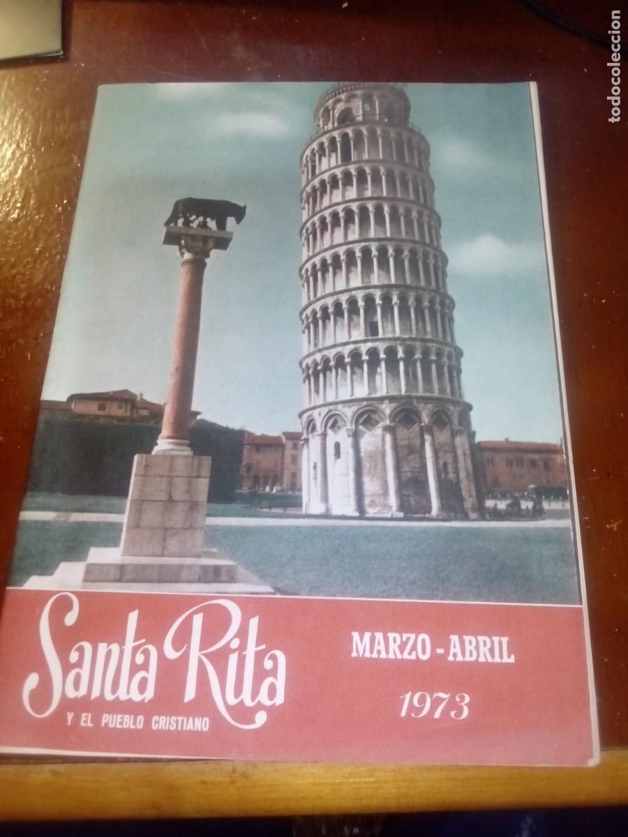 Coleccionismo de Revistas y Peri&oacute;dicos: SANTA RITA Y EL PUEBLO CRISTIANO-MARZO-ABRIL 1973