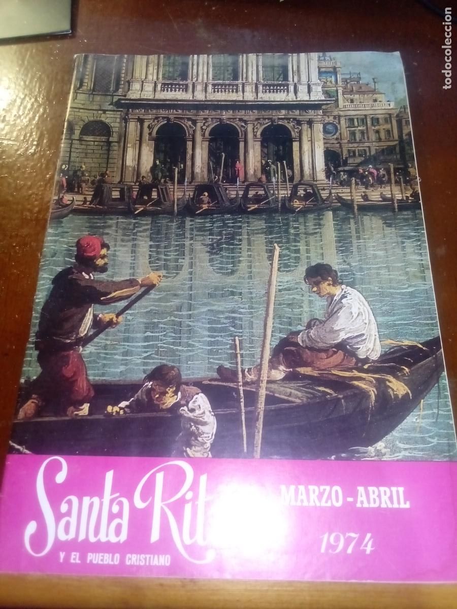 Coleccionismo de revistas y peri&oacute;dicos: SANTA RITA Y EL PUEBLO CRISTIANO-MARZO-ABRIL 1974