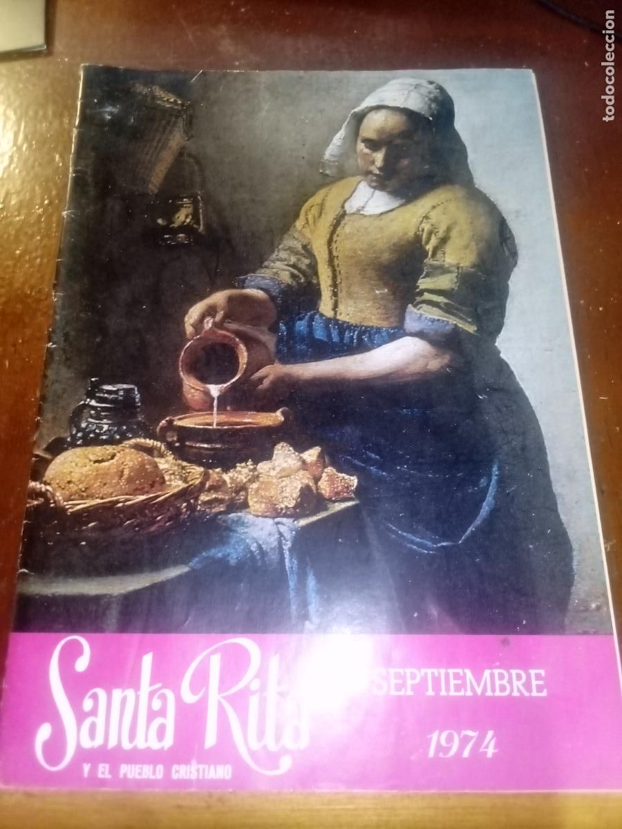 Coleccionismo de Revistas y Peri&oacute;dicos: SANTA RITA Y EL PUEBLO CRISTIANO-SEPTIEMBRE 1974