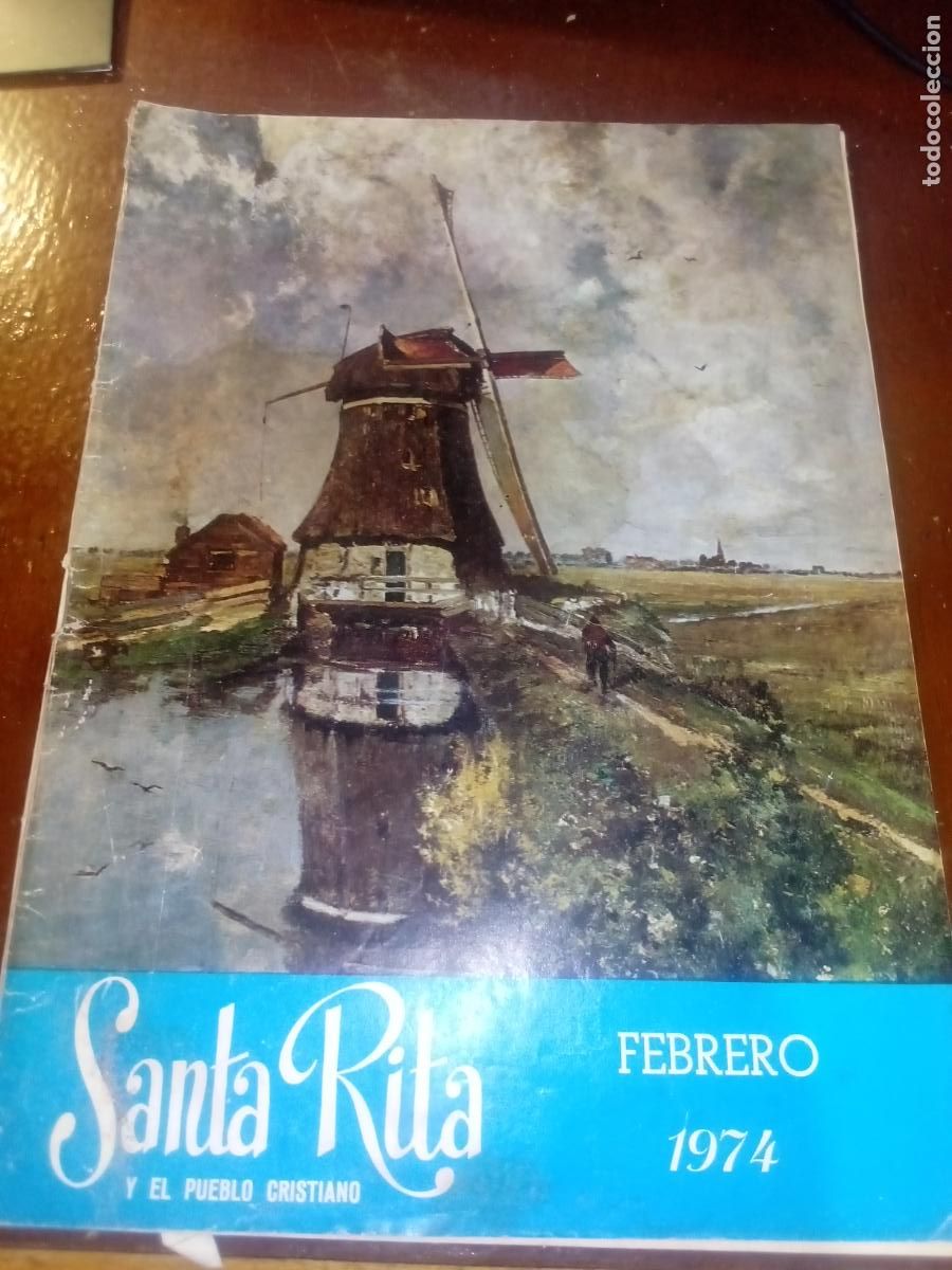 Coleccionismo de Revistas y Peri&oacute;dicos: SANTA RITA Y EL PUEBLO CRISTIANO-FEBRERO 1974